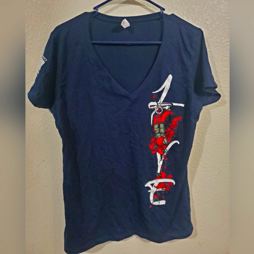 2x Pull the pin Til Valhala T-shirt